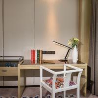 Двухместный (Номер Делюкс с кроватью размера «queen-size») отеля Paco Hotel Guangzhou Tianhe North Shuiyin Road, Гуанчжоу