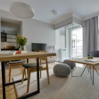 Апартаменты (Апартаменты с 2 спальнями и балконом) апарт-отеля Stradonia Serviced Apartments, Краков