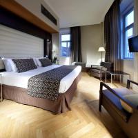 Двухместный (Двухместный номер с двуспальной кроватью и дополнительной кроватью) отеля Eurostars Thalia, Прага