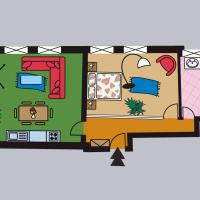 Апартаменты (Апартаменты «Комфорт») апартаментов У Капра, Прага