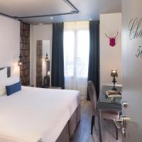 Двухместный (Двухместный номер Делюкс с 1 кроватью или 2 отдельными кроватями) отеля Hotel Mademoiselle, Париж