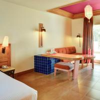 Двухместный ( Стандартный номер с 1 двуспальной кроватью, со стороны сада (крыло Palm)) курортного отеля Hotel Novotel Sharm El-Sheikh, Шарм-эль-Шейх