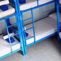 Номер (Спальное место на двухъярусной кровати в 8-местном общем номере для женщин) хостела Loftel Station, Бангкок