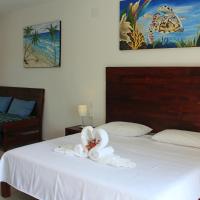 Семейный (Семейный номер с террасой) отеля Hotel Casa Santiago, Тулум