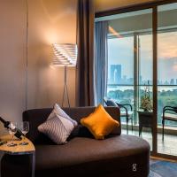 Двухместный (Номер Делюкс с кроватью размера «king-size») отеля Novotel Suzhou Sip, Сучжоу