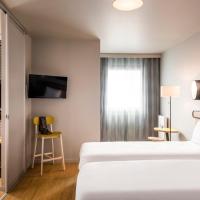 Студио (Номер-студио (для 4 взрослых) с 2 отдельными кроватями) апарт-отеля Aparthotel Adagio access Colombes La Défense, Париж