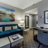 Сьюит (Представительский люкс с кроватью размера «king-size») отеля Fairmont Olympic Hotel, Сиэтл