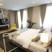 Апартаменты (Президентские апартаменты с 3 спальнями) отеля Zepter Hotel, Белград