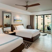 Четырехместный (Номер с 2 кроватями размера «queen-size») курортного отеля Thompson Beach House, Плая-дель-Кармен