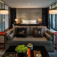 Сьюит (Люкс с открытой планировкой и видом на реку) отеля Diaoyutai Hotel Hangzhou, Ханчжоу