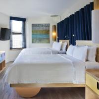 Двухместный (Полулюкс с 2 кроватями размера «queen-size») отеля Arthouse Hotel, Нью-Йорк