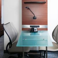 Четырехместный (Двухместный номер Делюкс с 2 двуспальными кроватями) отеля River Hotel, Чикаго