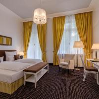 Двухместный (Улучшенный двухместный номер с 1 кроватью) отеля Hotel am Sophienpark, Баден-Баден