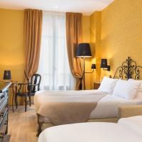 Двухместный (Двухместный номер Делюкс с 1 кроватью или 2 отдельными кроватями) отеля Hotel Le Grimaldi by Happyculture, Ницца