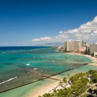 Двухместный (Номер с кроватью размера «king-size» рядом с океаном - Подходит для гостей с ограниченными физическими возможностями) отеля Aston Waikiki Beach Hotel, Гонолулу