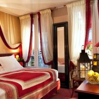 Двухместный (Улучшенный двухместный номер с 1 кроватью) отеля Hotel Britannique, Париж