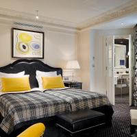 Двухместный (Представительский номер (кровать размера «king-size» или 2 односпальные кровати и ванна)) отеля Hôtel Keppler, Париж