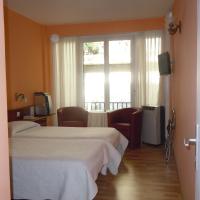 Двухместный (Стандартный двухместный номер с 2 отдельными кроватями, вид на озеро) отеля Hotel Nassa Garni, Лугано