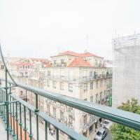 Двухместный (Двухместный номер с 1 кроватью и балконом) хостела Vistas de Lisboa Hostel, Лиссабон
