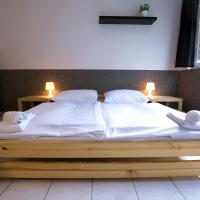 Двухместный (Двухместный номер с 1 кроватью и общей ванной комнатой) хостела Seven, Прага