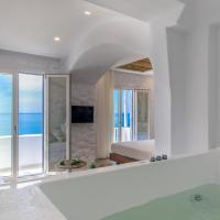 Сьюит (Premium Suite with Sea View and Indoor Hot Tub) гостевого дома Cyano Suites, Наксос