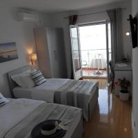 Двухместный (Двухместный номер с 2 отдельными кроватями, балконом и видом на море) гостевого дома Villa del Mar, Херцег-Нови