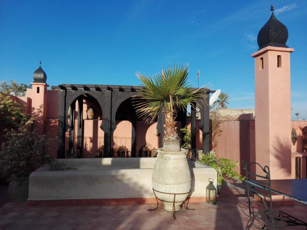 波斯塔内摩洛哥传统庭院住宅 旅友相册